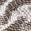 Jemná bavlněná lyocellová tkanina houndstooth – olivově žlutá/bílá, 