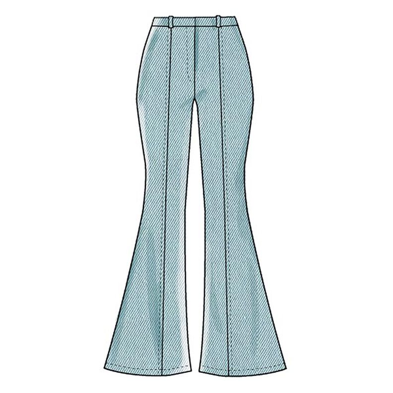 Kalhoty s rozšířenými nohavicemi, McCall´s 8007| 32-40,  image number 3