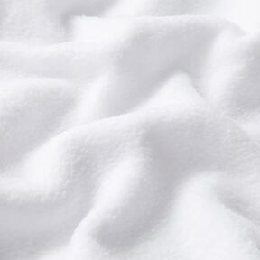 Fleece s protižmolkovou úpravou – bílá, 