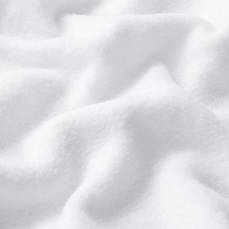 Fleece s protižmolkovou úpravou – bílá,  image number 2