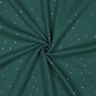 Mušelín / dvojitá mačkaná tkanina Pravoúhelník Fóliový potisk | Poppy Fabrics – modrá jedle/zlatá,  thumbnail number 3