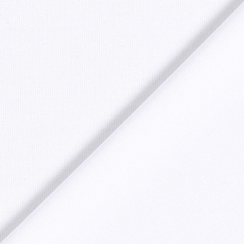 Tencel Modalový žerzej – bílá,  image number 3