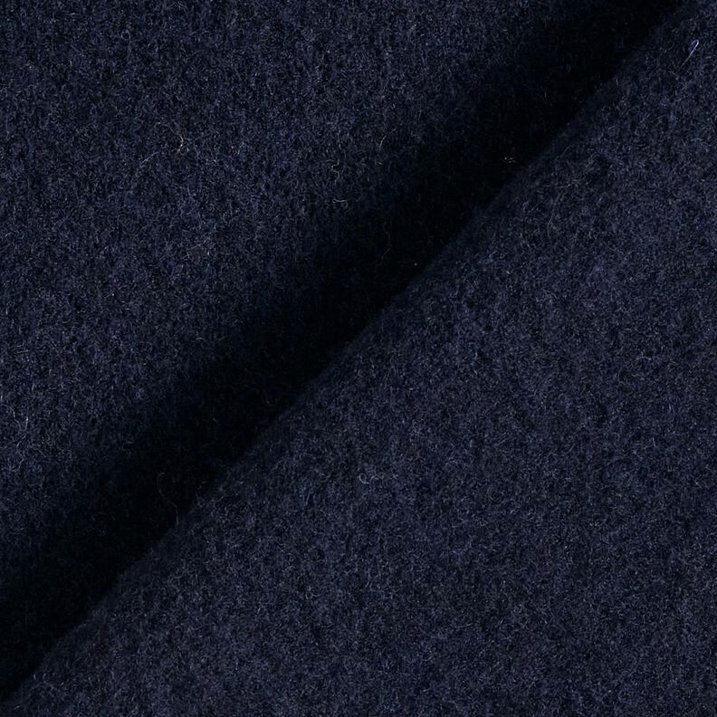 Vlněný fleece z čisté ovčí vlny Jednobarevné provedení – černomodrá, image number 3