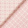 Žakár kosočtvercový vzor – růžová/vlněná bílá,  thumbnail number 4