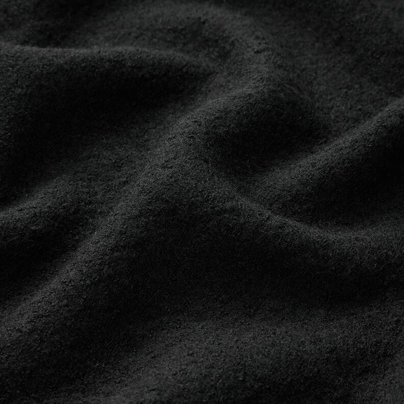 Lehký úplet ze směsi viskózy a vlny – černá,  image number 2