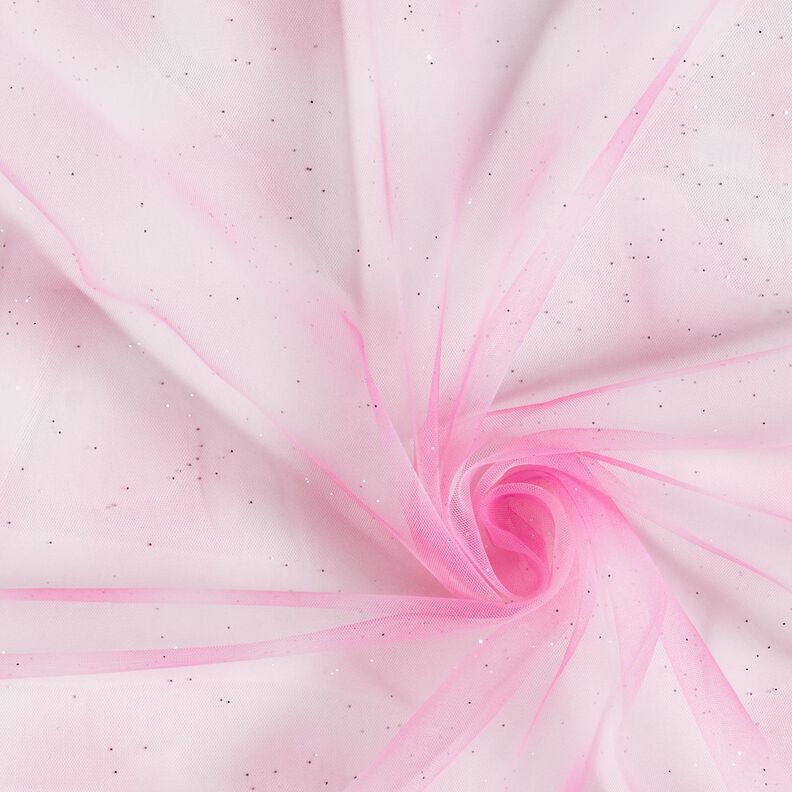 Softmesh se třpytkami – pink,  image number 4
