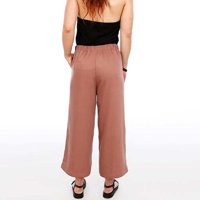 FRAU HEDDA – kalhotová sukně se širokými nohavicemi a elastickým pasem, Studio Schnittreif  | XS - ,  image number 4