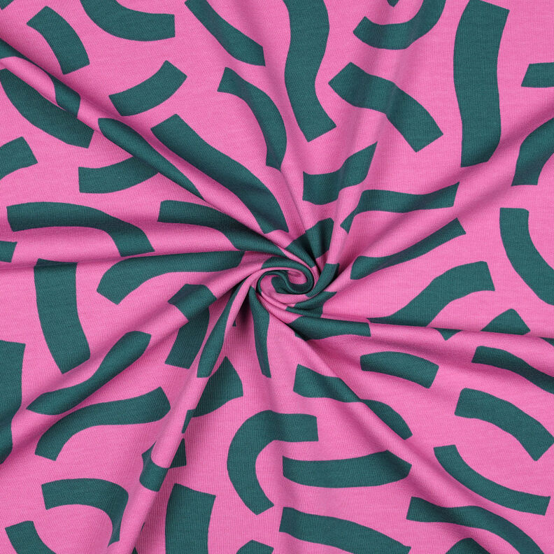 Francouzské froté Playful | Nerida Hansen – pink/petrolejová,  image number 3