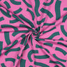 Francouzské froté Playful | Nerida Hansen – pink/petrolejová,  thumbnail number 3
