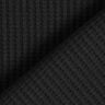 Bavlněný vaflový žerzej jednobarevný – černá,  thumbnail number 3