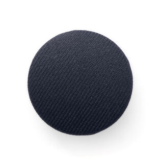 Potažený knoflík Gloss - mořská modrá, 