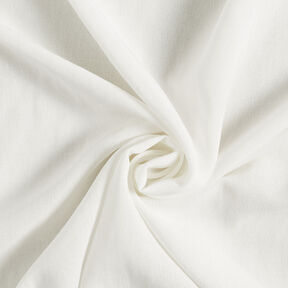 Viskózová směs s plátnovou vazbou – vlněná bílá, 