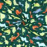 Letní teplákovina Dinosauři | Poppy Fabrics – modrá jedle/světle zelená,  thumbnail number 3