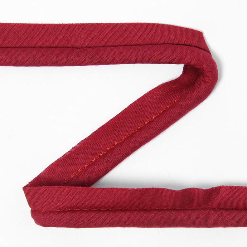Paspulka z bavlny [20 mm] - červená,  image number 1