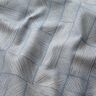 Dekorační látka Polopanama Řádkový patchwork – ocelová modr/přírodni,  thumbnail number 2