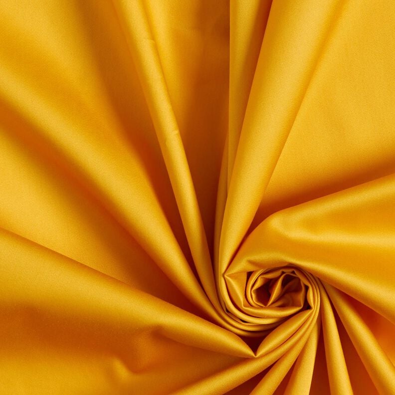 Bavlněný satén Jednobarevné provedení – kari žlutá,  image number 1