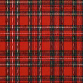 Skotská kostka tartan – kostka malá – červená, 