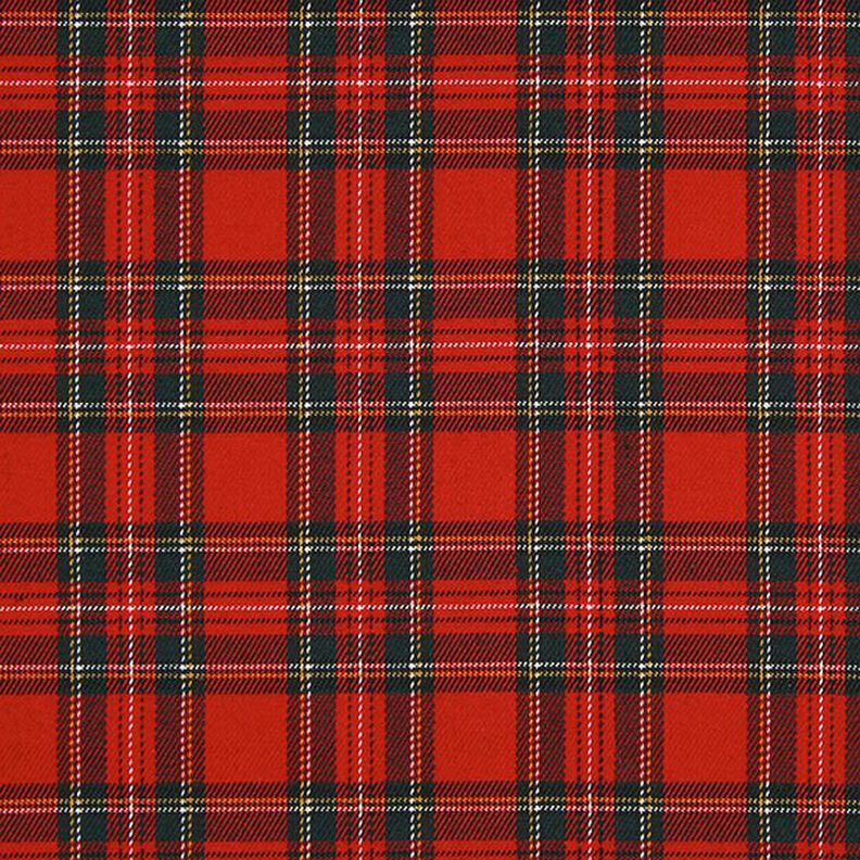 Skotská kostka tartan – kostka malá – červená,  image number 1