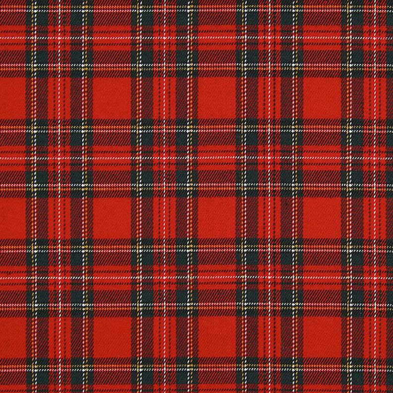 Skotská kostka tartan – kostka malá – červená,  image number 1