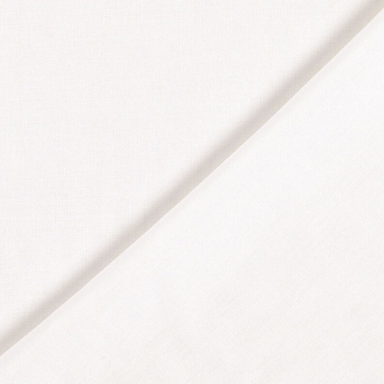 Lehká hladká batistová tkanina – bílá,  image number 3