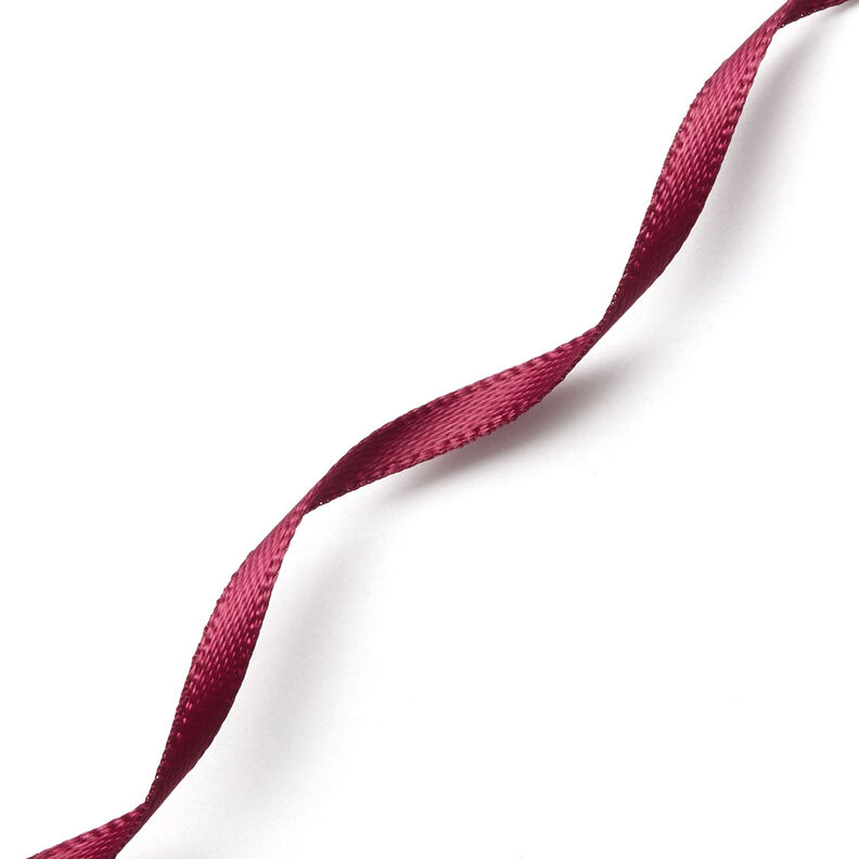Saténová stuha [3 mm] – bordó,  image number 3