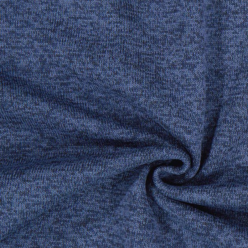 Pletený flís – namornicka modr,  image number 1