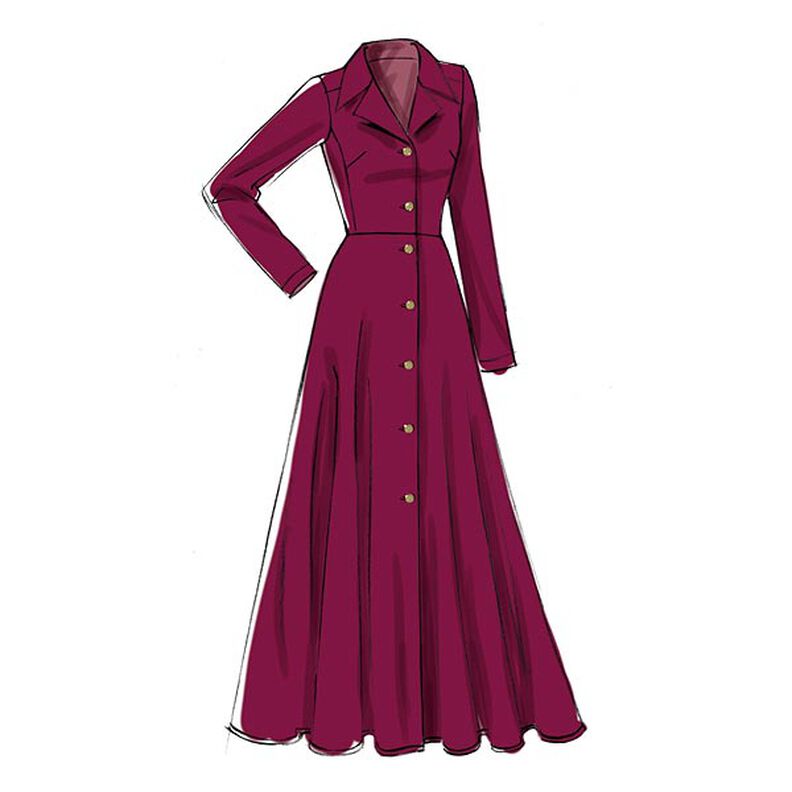 Šaty, Vogue 9345 | 32 - 40,  image number 5