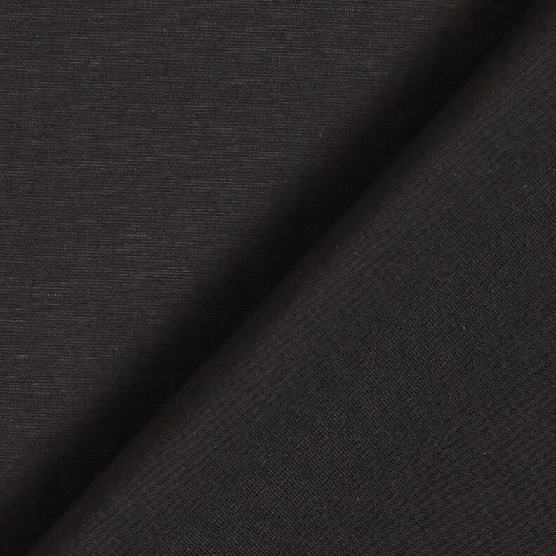 Tkanina na halenku lyocellová směs – černá,  image number 3