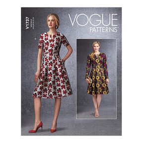Šaty, Vogue 1737 | 40-48, 