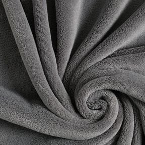 Hebký fleece – břidlicově šedá, 