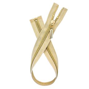 Zip Gold dělitelný | staré zlato kovový | Prym, 
