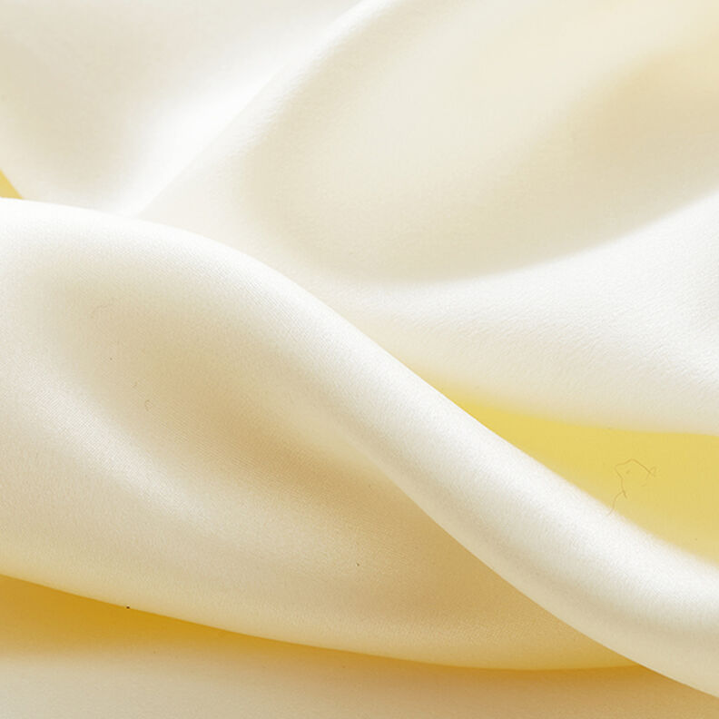 Hedvábný satén – vlněná bílá,  image number 5