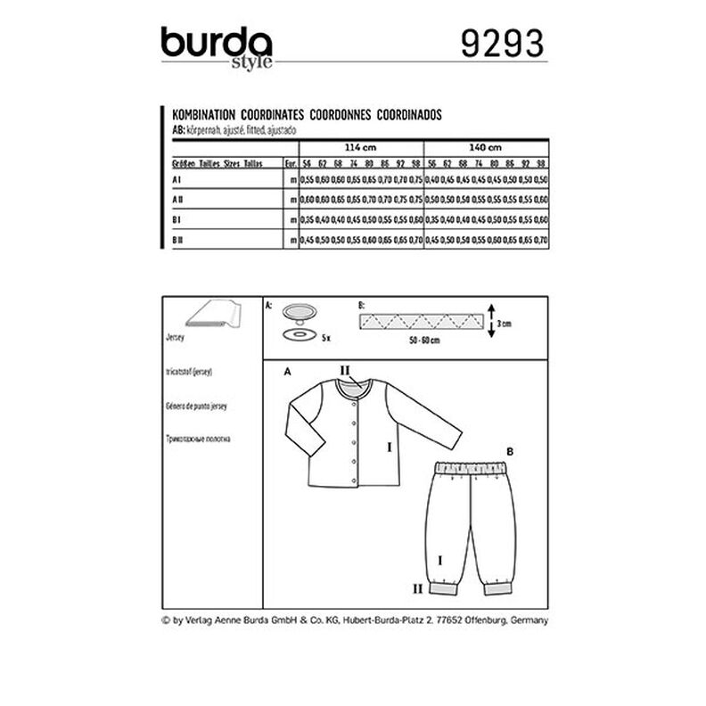 Bunda, Burda 9293 | 56-98,  image number 12