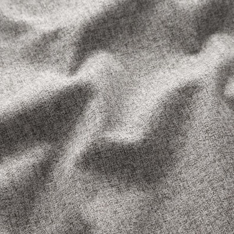 Čalounická látka s jemným melírováním – světle šedá, image number 2