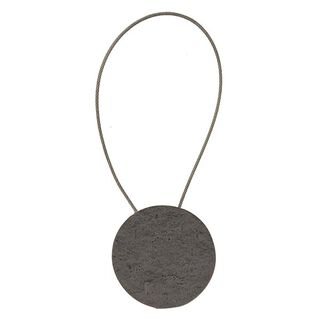 Úchytka s magnetkou z kamene [21,5cm] – šedá, 