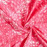 Krepová tkanina s abstraktním leopardím vzorem – výrazná jasně růžová,  thumbnail number 3