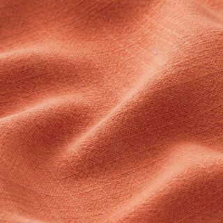 Směs viskózy a lnu měkká – terracotta, 