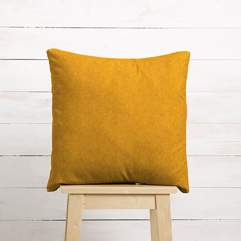 Čalounická látka melírovaná Uni – kari žlutá | Zbytek 90cm,  image number 7