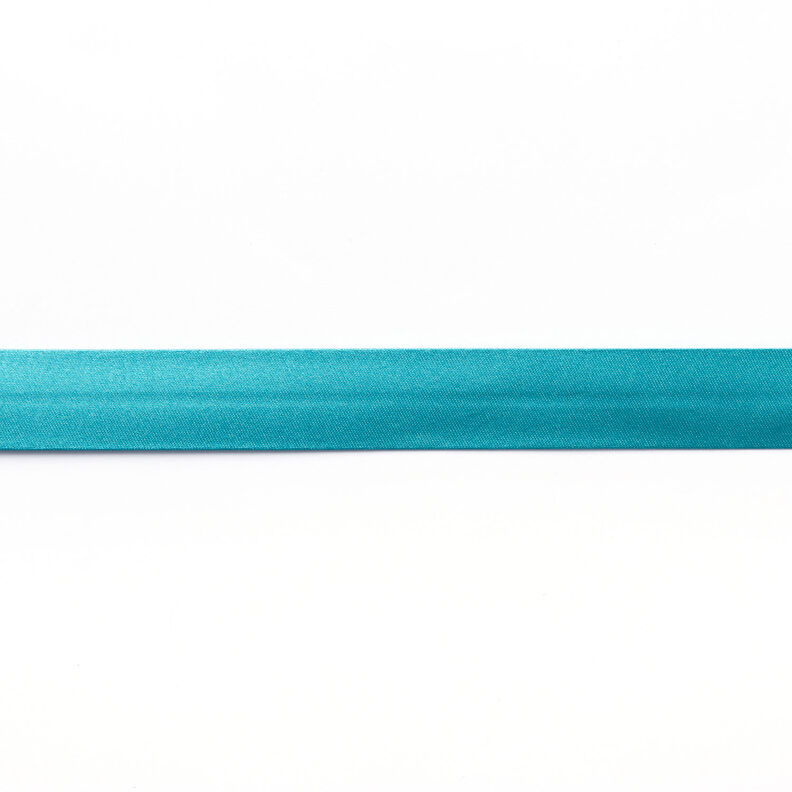 Šikmý proužek Satén [20 mm] – modrá aqua,  image number 1