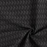Strečová džínovina s abstraktními kosočtverci – černá,  thumbnail number 3