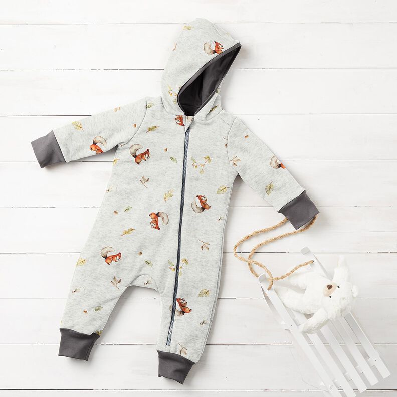 Alpenfleece Veverka – přírodni/světle šedá,  image number 6