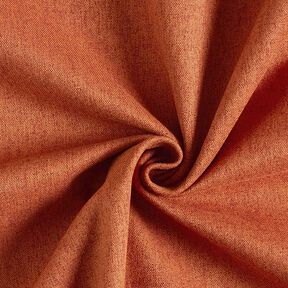 Čalounická látka s jemným melírováním – terracotta, 