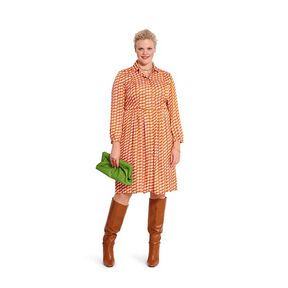 nadměrné šaty | Burda 5882 | 44-54, 