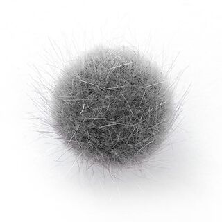 Knoflík s očkem Pompon [  Ø15 mm ] – tmavě zelená, 