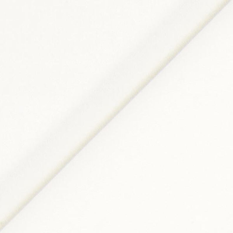 Strečový bavlněný satén – bílá,  image number 3