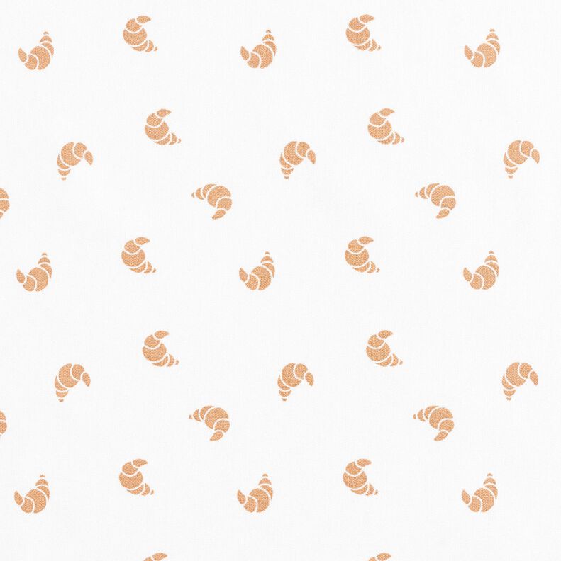 Bavlněný popelín Croissant – slonová kost,  image number 1