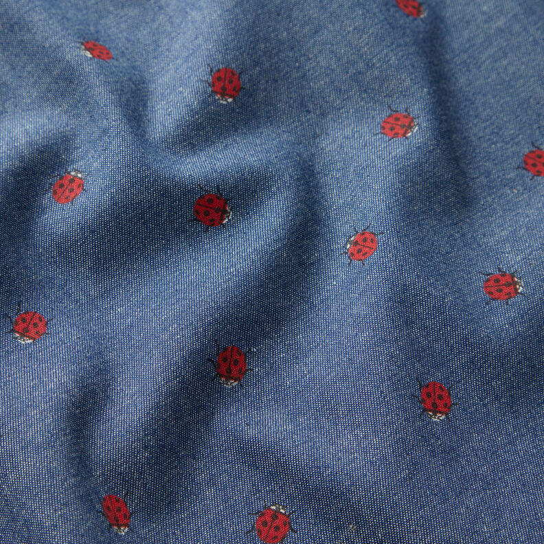 Šambré Slunéčko sedmitečné – džínově modrá,  image number 2