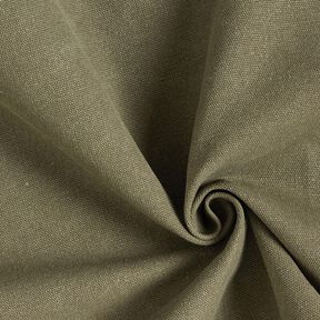 Dekorační látka Plátno voskovaný – khaki, 