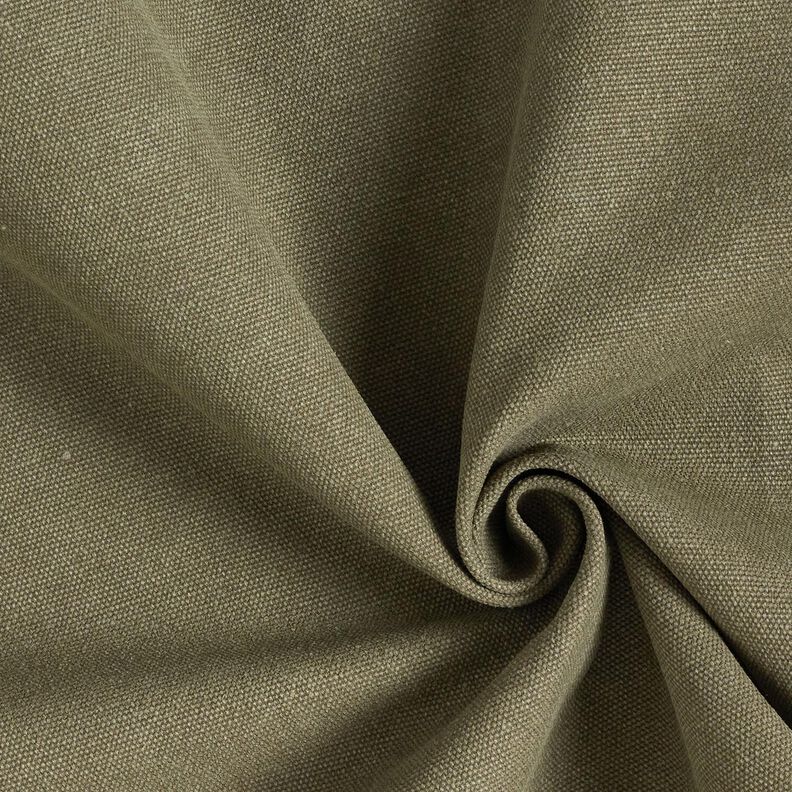 Dekorační látka Plátno voskovaný – khaki, image number 1