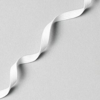 Gumová stuha [ 200 m x 7 mm ] – bílá, 